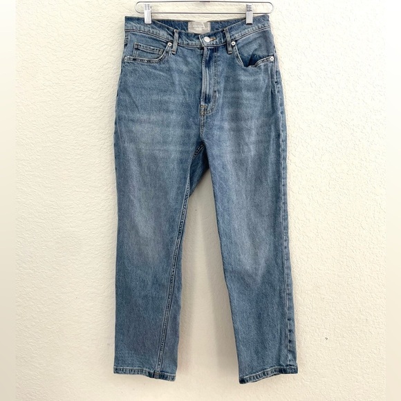 Everlane The Original Cheeky Jean in Organic Cotton 28 Crop - Picture 2 of 14